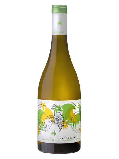 DOMAINE GALUVAL Côtes du Rhône Villages Blanc 2022
