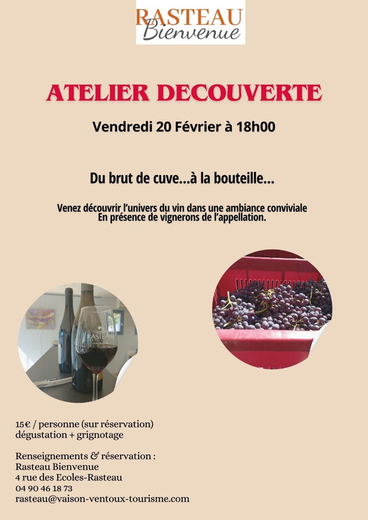 ATELIER DEGUSTATION