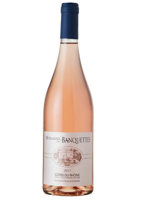 DOMAINE DES BANQUETTES CÔTES DU RHÔNE ROSÉ 2024