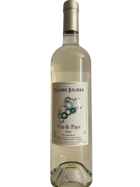 DOMAINE COMBE JULIERE VIN DE FRANCE BLANC 2024